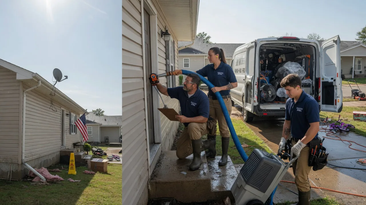 Ceiling Water Damage Restoration in Clarksville, AR near me